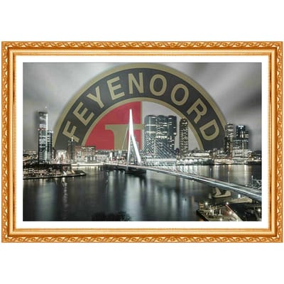 Peinture diamant 3D à faire soi-même, point de croix, Badge de l'équipe de football, broderie diamant, image 20X30CM gray