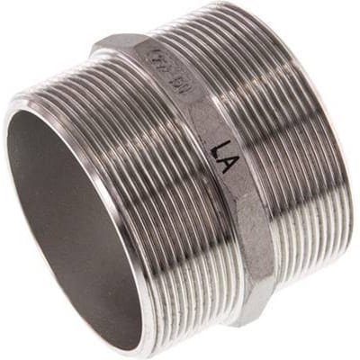 G 2 1/2'' RVS Borstnippel 16 Bar - FL2S-M-SH-212G