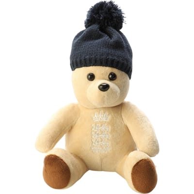 Castore Gebreide muts met pompon (Blauw)