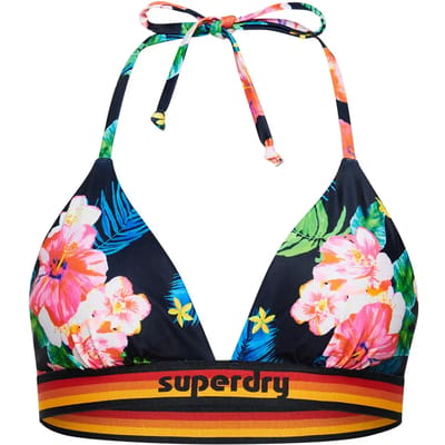 Dames zwemkleding top Superdry Vintage Logo Tri