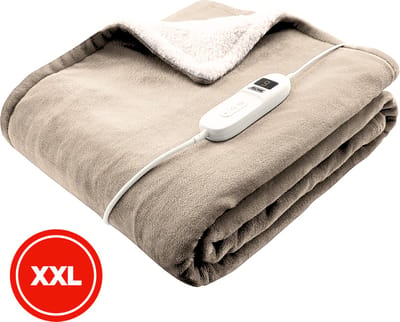 ASOME WD-180A Elektrische Deken - Electrische Deken - Warmtedeken - Elektrische Deken 2 persoons - 180x160 cm - Extra Groot