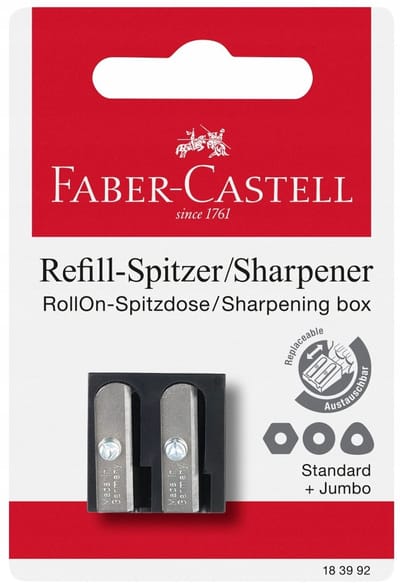 Faber-Castell Reservemesjes voor RollOn Slijpers