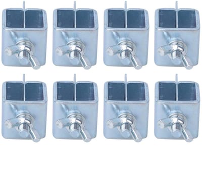 Dailygoods- Plaatwerk Bevestigingsmiddelen - 8 Stuks - Stomplassen Klemmen - Auto - Vrachtwagen - Deur Paneel - Spatbord - Bevestigingsclips