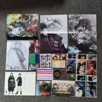 Anime Gelukscadeauzakje BOCCHI THE ROCK Verzamelspeelgoed Gotoh Hitori Postkaart Poster Bladwijzer Lomo Kaarten beige
