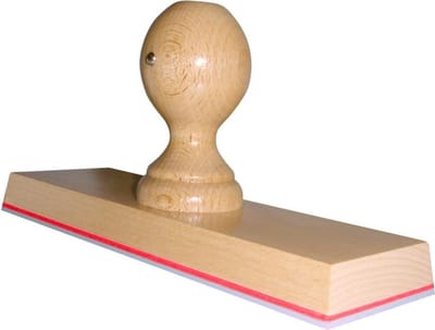 Grote Handstempel 200x60 Mm - Stempels - Stempels volwassenen - Snelle Levering