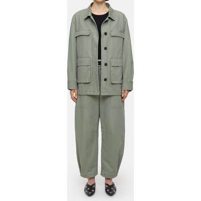 Closed Field Jacket Jackets & Coats Faded Green Maat: M | Legerjassen Outlet | Dames | Groen
