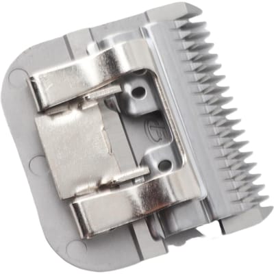 Lame de coupe pour tondeuse pour chien Taille 7F 3,2 mm Acier carbonisé Amovible Dents profondes Lame de tondeuse pour animaux de compagnie white