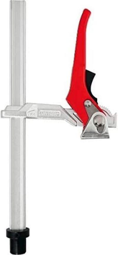 Hefboomklem - Werkstukspanner - Werkstukken Spannen - Rechtlijnige Krachtoverbrenging - 300x140mm - Multicolor