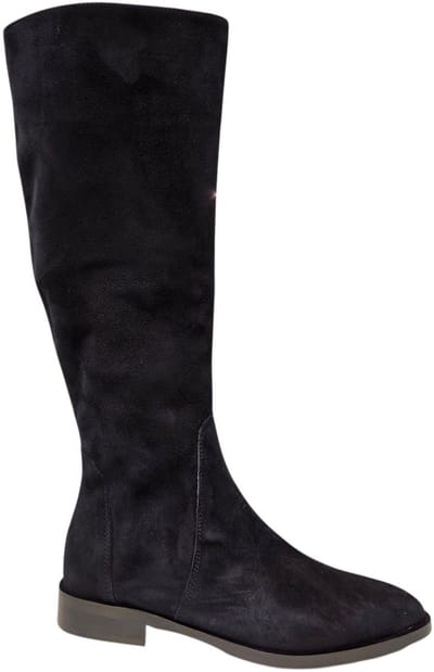 Gianluca Pisati Blauwe Suede Dames Laarzen - Blauw - 37