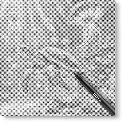 Onderwater Wereld | Dot painting | 50x50cm  Meest gekozen | Dot painting | Oh My Dotz | Dots stippen | Diamond painting & Schilderen op nummer alternatief | Happy hobby