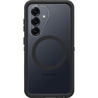 OtterBox Defender Samsung Galaxy S26 Back Cover met Magneet Transparant Zwarte Rand