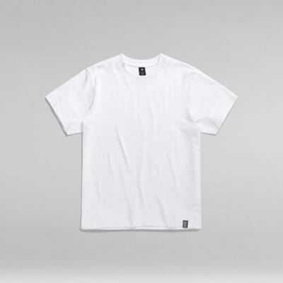T-shirt G-Star Raw D23471 C784 ESSENTIAL LOOSE-110 WHITE