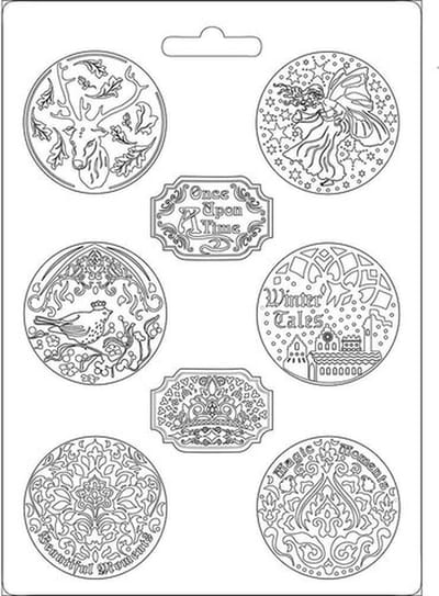 Stamperia - Fairy Soft Mould A4 (K3PTA472)