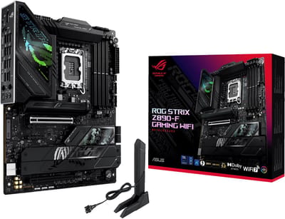 ASUS ROG STRIX Z890-F GAMING WIFI - Moederbord - Intel Z890 - ATX - Compatible met Intel Core Ultra Processoren - LGA 1851 Socket