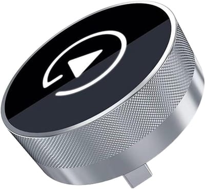 Draadloze Auto Adapter - Slimme Stekker - Muziek Streamen - Eenvoudige Koppeling - Compact Ontwerp - Zilver