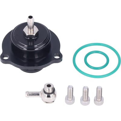 Soupape de décharge de turbo à recirculation TS‑0203‑1261 Accessoires de voiture Remplacement pour Ford Focus ST 2013‑2016 EcoBoost 3.5L black
