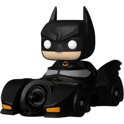 Batman Batman in Batmobile (Pop! Ride Deluxe) vinyl figuur 522 Funko Pop! meerkleurig