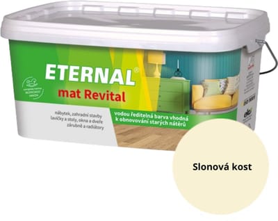 Eternal MAT Revital 2,8 kg, Olifantenwit (RAL1015)