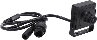 Compacte IP-camera - Beveiligingscamera Kleine Camera - Thuis Bewaken - Ingebouwde Microfoon - 36 mm Lens - Wit