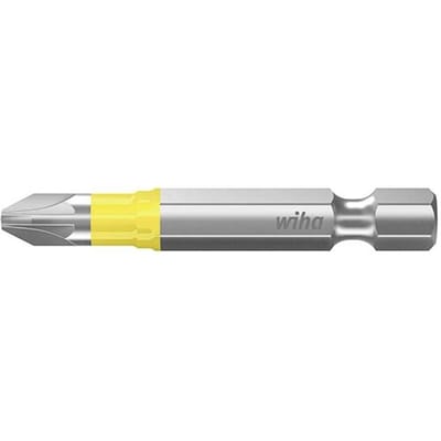 Wiha 41628 Kruis-bit Aandrijving: 1/4 (6,3 mm) Uitvoering: Kruiskop Pozidriv PZ 2 50 mm