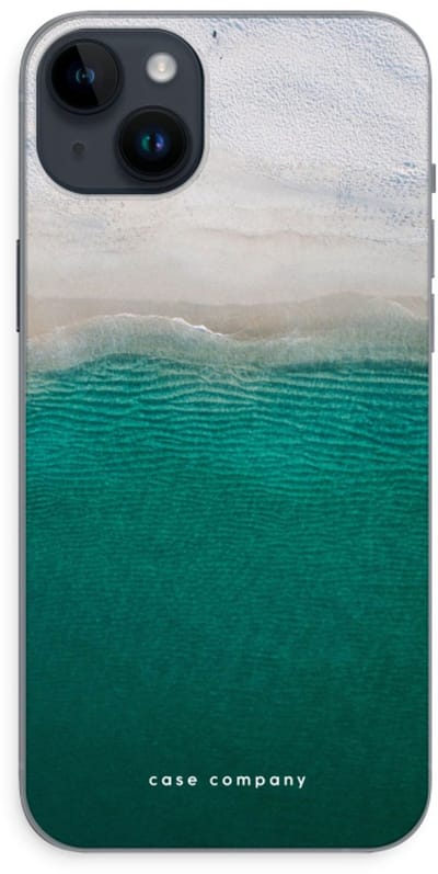 Case Company® - Hoesje geschikt voor iPhone 14 Plus hoesje - Stranded - Soft Cover Telefoonhoesje - Bescherming aan alle Kanten en Schermrand