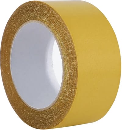 Professionele Dubbelzijdige Tape - 25mm x 20m - Met Touwtjes In Verwerkt Voor Extra Kracht - Op Maat Te Knippen