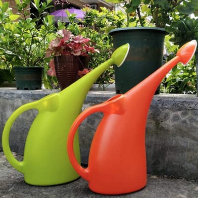 Gieter Lange Spuitkop - Waterkruik Planten - Planten Water Geven - Afneembare Douchekop - 3 Liter - Oranje