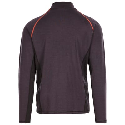 Trespass Heren Stan Thermo Top (Donkergrijs mergel)