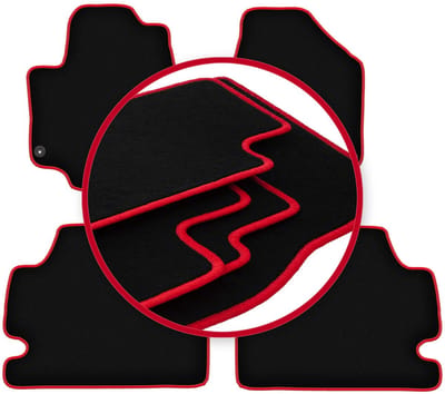 CARLUX-RED automatten voor: Chrysler Pacifica II hybride (2017-)