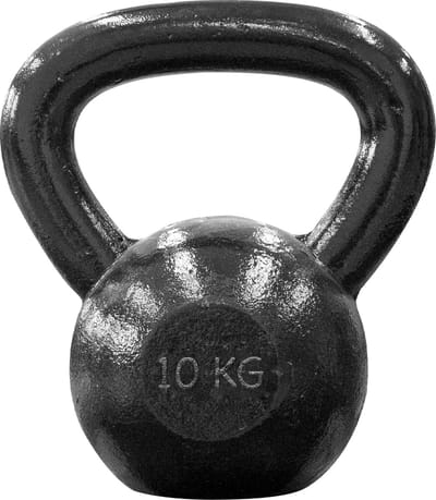 Focus Fitness - Kettlebell - Gietijzer - 10 kg - Halters en Gewichten