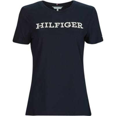 Tommy Hilfiger  T-shirt Korte Mouw REG MONOTYPE EMB C-NK SS