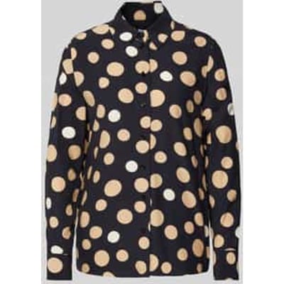 Overhemdblouse met knoopsluiting