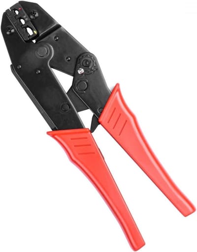 Knijptang - Krimptang Kabeltang - Kabels Aansluiten - Ergonomische Handgreep - 0.5-6.0 mm² - Zwart Oranje
