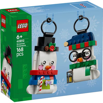 LEGO 40812 Seasons and Occasions Sneeuwpopornamenten Bouwsets