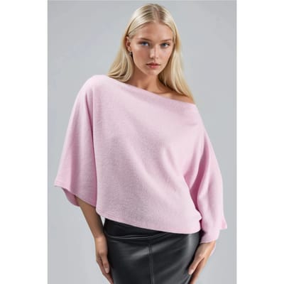 Losse Pasvorm Gebreide Blouse