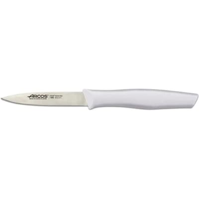 Mes - ARCOS - Mondador Arcos Nova 188524 - Roestvrij staal NITRUM - Wit lemmet 8 cm - Ergonomisch handvat