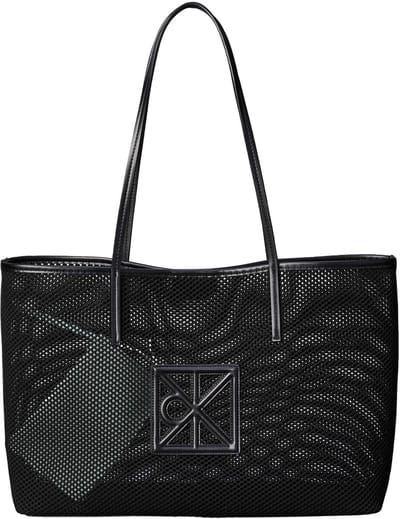 Calvin Klein Emblem Mesh - Shopper (black)