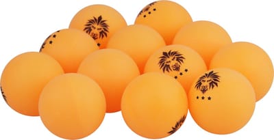 ORCQ - Professionele 3 Ster Pingpongballen - Tafeltennis ballen - Oranje Tafeltennis balletjes - 12 stuks