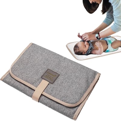 Opvouwbaar Aankleedkussen Baby - Compact, Waterdicht en Lichtgewicht Verschoonmat