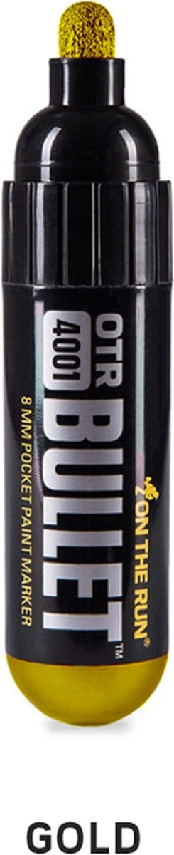 OTR.4001 - On The Run - Bullet Marker - Goud - Verfstift - 8mm punt