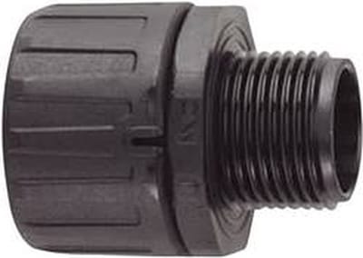 HellermannTyton 166-21015 HG28-S-PG21 Slangbevestiging Zwart PG21 22.80 mm Recht 1 stuk(s)