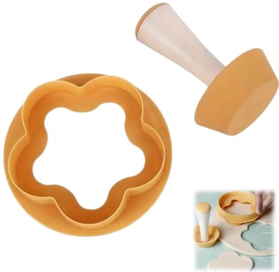 2 stuks-Vormpjes voor eiertaartjes - deegvormen - koekjesvormen - doe-het-zelf bakken - bakgereedschap - geschikt voor het maken van bodems voor eiertaartjes - gebak - desserts - geel - reliëf 10,5*3,3 cm - rond 6*15 cm