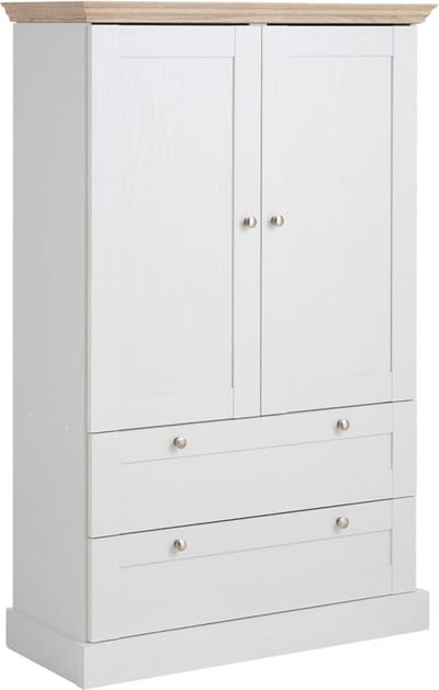 Binz-Kast - 5-deurs - Wit Eiken