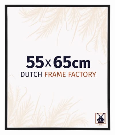 Fotolijst 55x65 cm - Kunststof - Zwart Mat - Angers