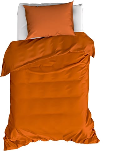 Moodit Dekbedovertrek Basil Bronze - Eenpersoons - 140 x 220 cm - Katoen
