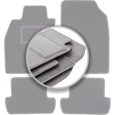 Automatten asgrijs voor: Renault Megane III hatchback, coupé, grand tourer, stationwagen (2008-2015)