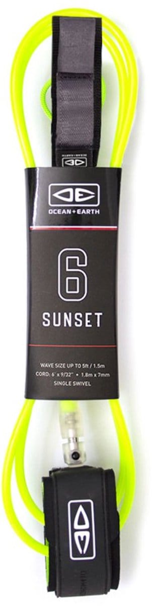 Ocean & Earth Sunset Moulded Surflijn 7 Mm Groen 6´0´´