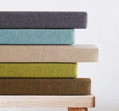 Bankkussen Binnen Buiten - Tuinbank Kussen - Comfortabel Zitten - Hoge Dichtheid Spons - 180x50x5 cm - Zwart