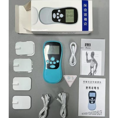 Huishoudelijke Fysiotherapie Puls Massager Bevestigd Aan Cervicale Wervelkolom, Taille en Rug Multifunctionele Elektrotherapie Meridianen Openen Chinese