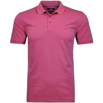 Ragman Uni Polo Light Cotton Mix Light Magenta / male